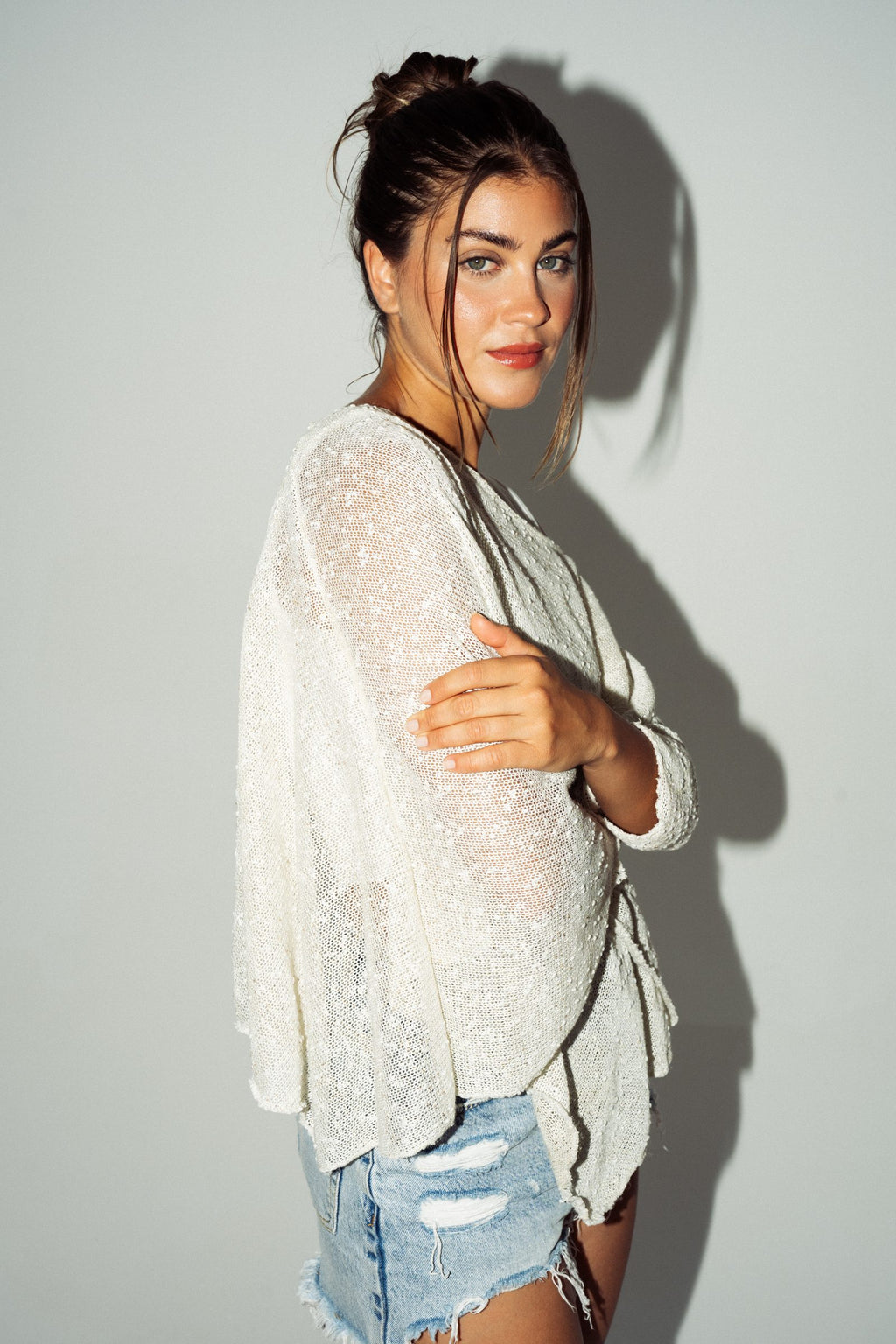 Stardust Poncho Top